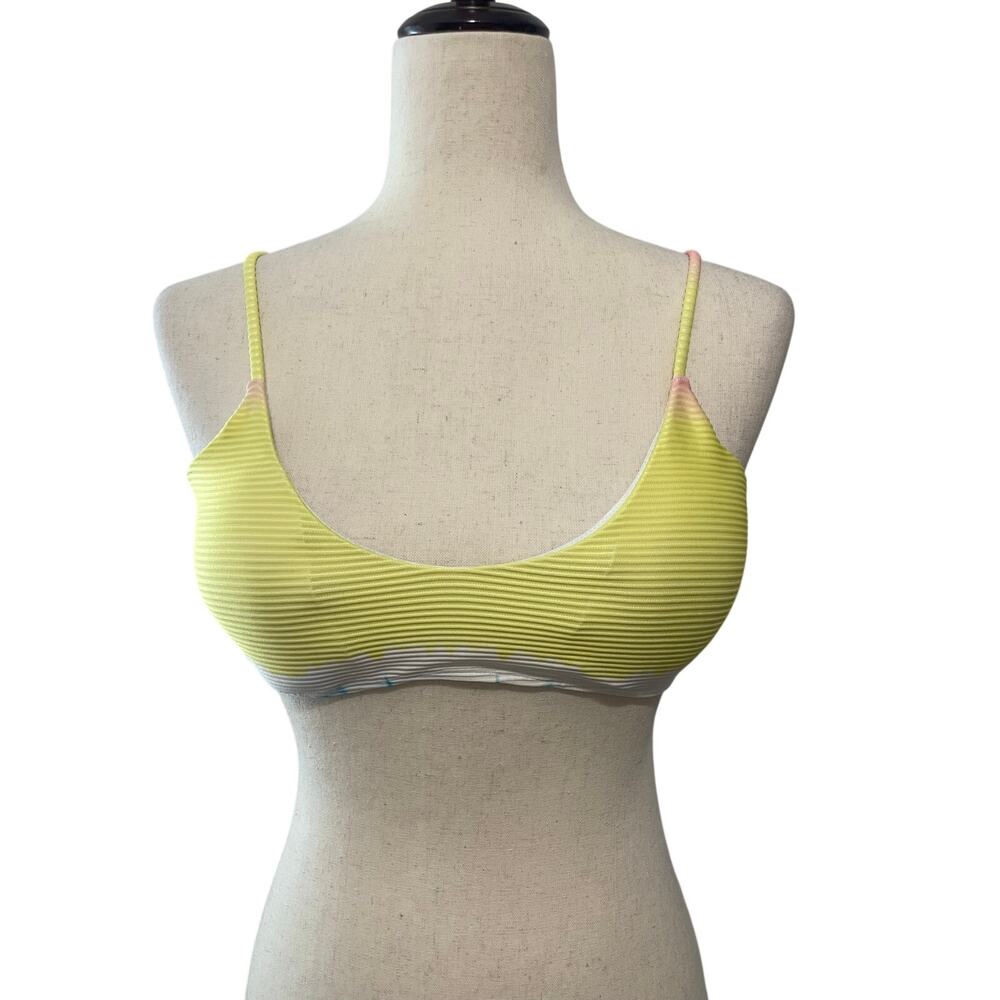 Topshop Tie Dye Ribbed Bikini Top NWT Women’s 10